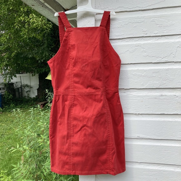 Red Jumper Dress - Picture 1 of 4
